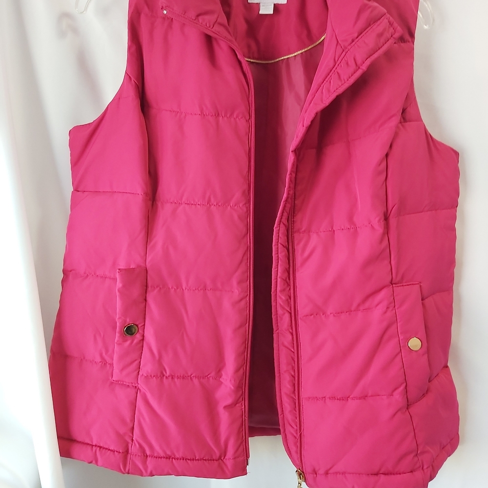 CHARTER CLUB VEST JACKET S:M